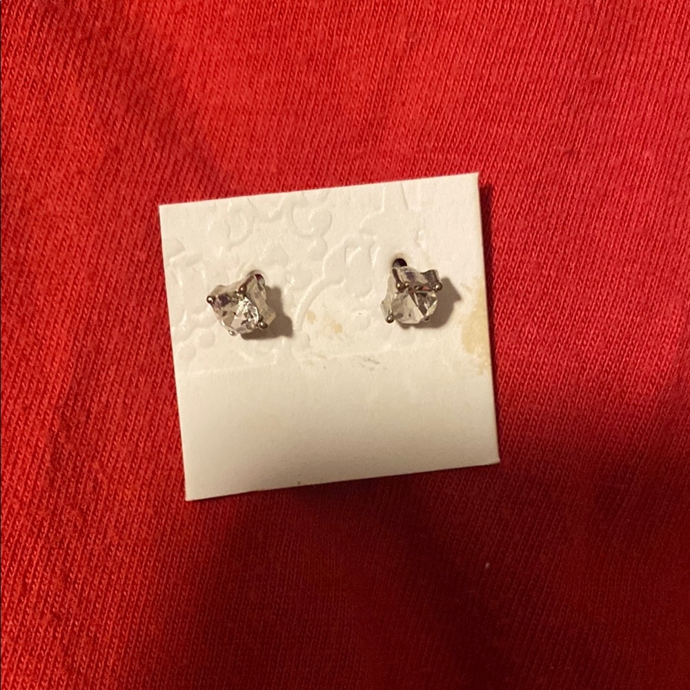 Target Silver Minimalist Stud Earrings